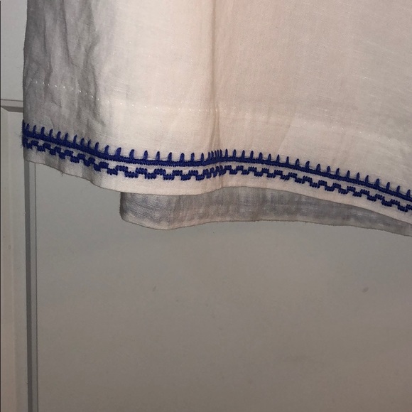 J. Crew blue and white floral dress - Picture 3 of 5